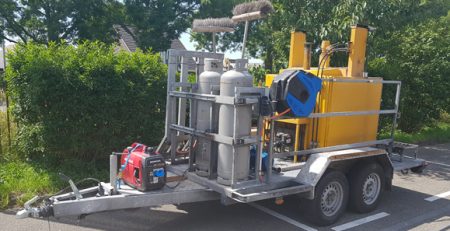 Thermoketel Belijningen Wegmarkeringen