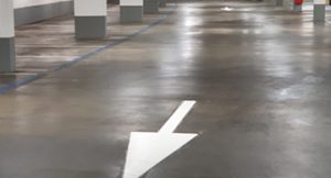 Belijningen Parkeergarage