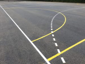 Belijning Sportveld