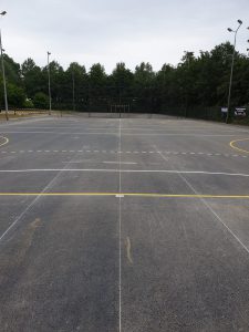 Belijning Sportveld