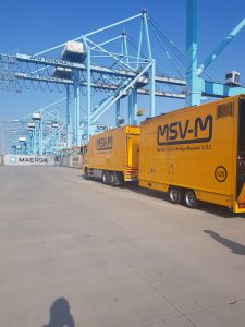 Markering Containerterminal
