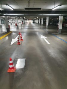 Markering Parkeergarage